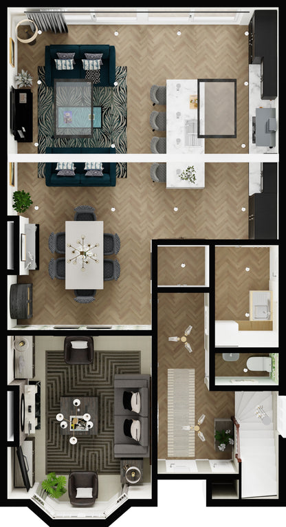 Floor plan (multi-room) Visualisation